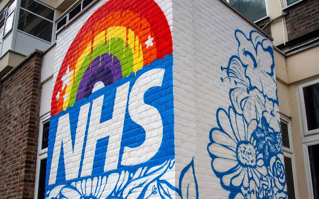 nhs mural