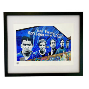 EVERTON FC LEGENDS MURAL LIMITED EDITION PRINT
