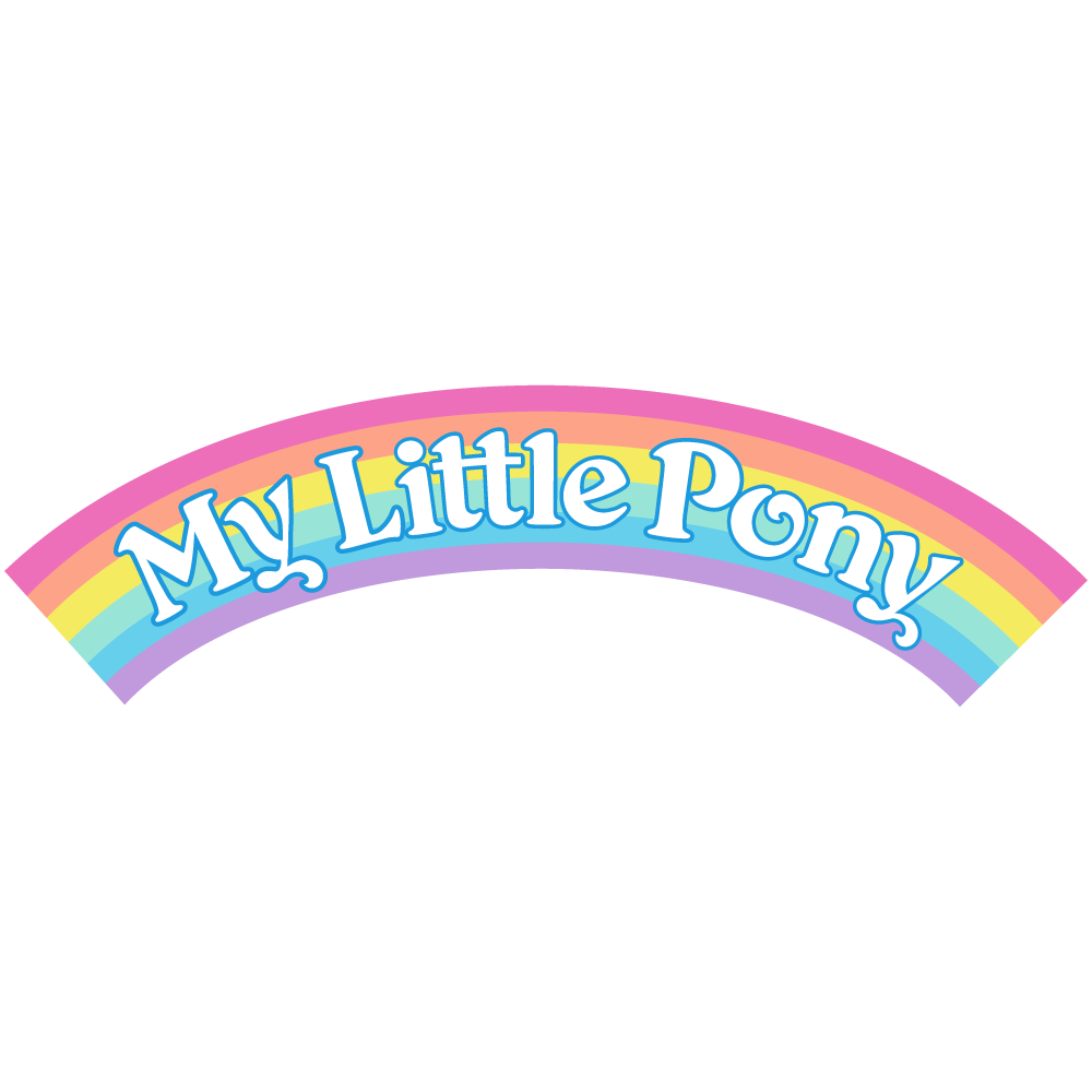 my little pony logo 80s - Yong Preston