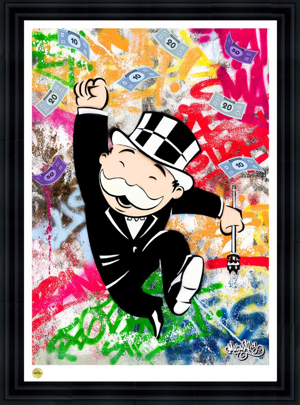 Mr. Monopoly Painting