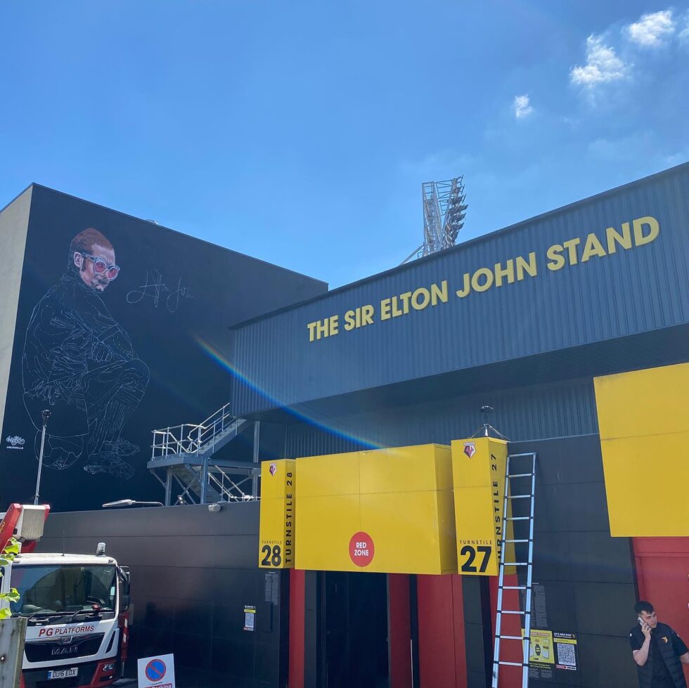 Sir Elton John Watford FC