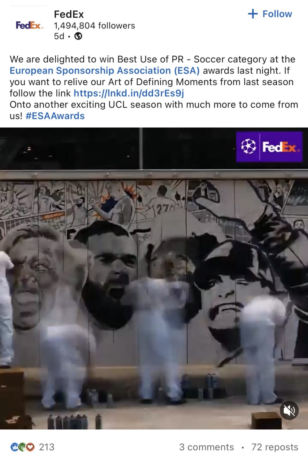 FEDEX Murwalls